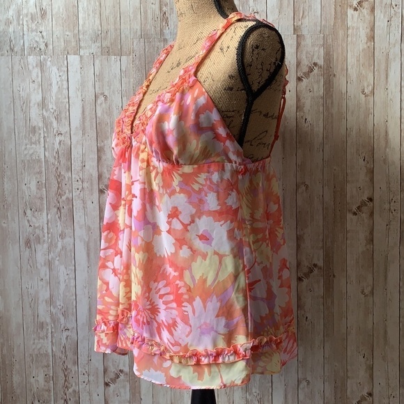 AMBRIELLE Floral Sleep Top - Picture 2 of 4